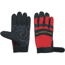 Synthetic Leather Mechanic Work Glove